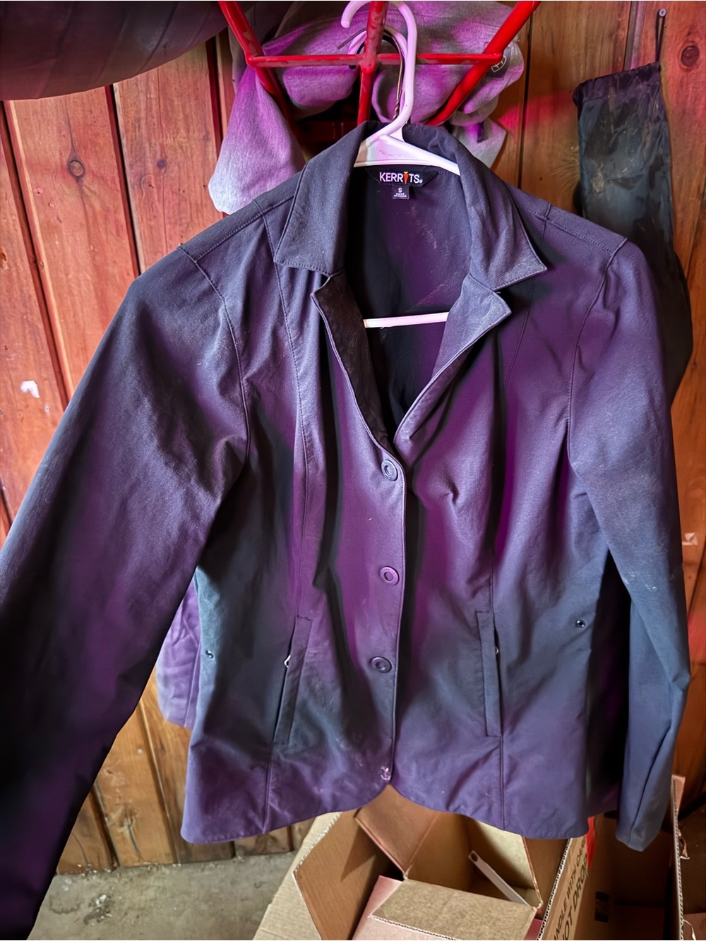 Kerrits black english Riding Jacket